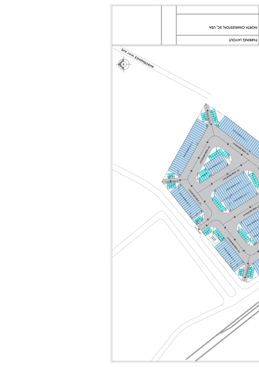Site plan for North Charleston, SC